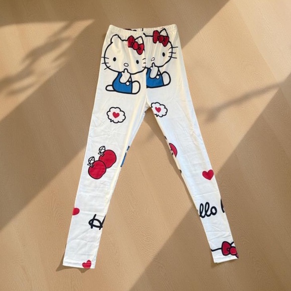 Hello Kitty Lightweight Leggings With Skinny Ankles. Multiple Sizes Available - Picture 1 of 6